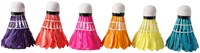 Badminton shuttlecocks 6 pieces color plastic tube sports toy-2