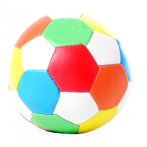 Angel Sports soft football multicolour 15cm - colourful play ball for kids