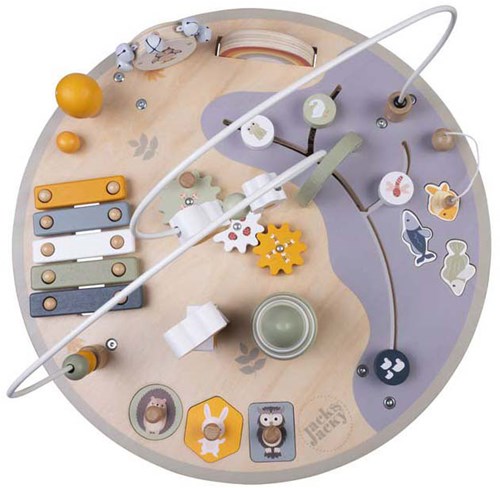 Houten Activiteiten Speeltafel Jack & Jacky-3