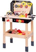 Magnetic workbench toy set with 71 pieces for children-2