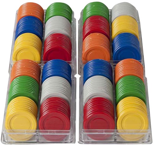 HOT Sports + Toys roulette chips set 240 pcs plastic 25mm casino-2