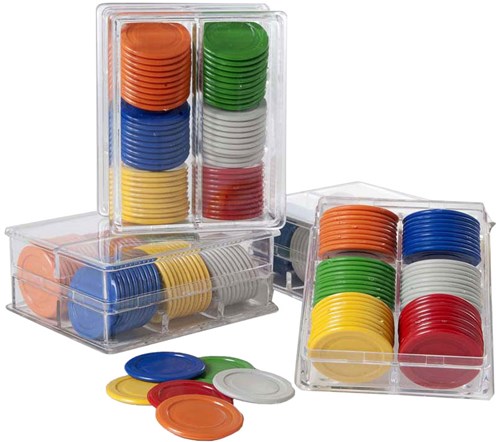 HOT Sports + Toys roulette chips set 240 pcs plastic 25mm casino-3