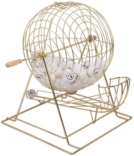 Angel Toys bingo cage - large bingo set with bingo cards-3