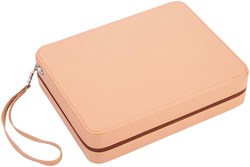 Longfield Games Backgammon game travel edition with zipper 9 inch beige