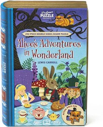 Professor Puzzle Alice in Wonderland double-sided jigsaw puzzle 250 pieces