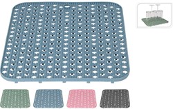 Excellent Houseware draining mat plastic green kitchen accessory 59.4x26cm