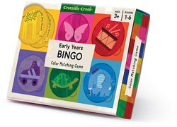 Crocodile Creek bingo color game for kids - educational toy