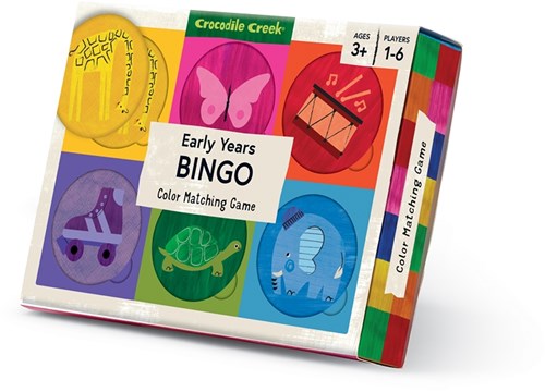 Crocodile Creek bingo color game for kids - educational toy