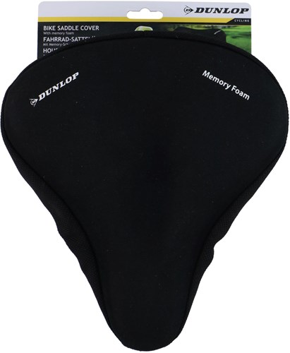 Saddle cover memory foam black comfortable bike saddle cover