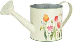 OttoSimon zinc watering can outdoor tulips garden accessory