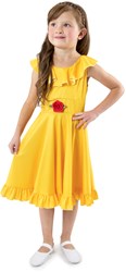 Little Adventures princess dress yellow - Twirl Dress size 6 for kids