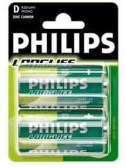Philips 12*2 Large rod batteries R20-D
