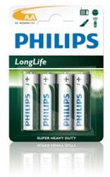 Philips 12*4 penlite batteries R6-AA Philips