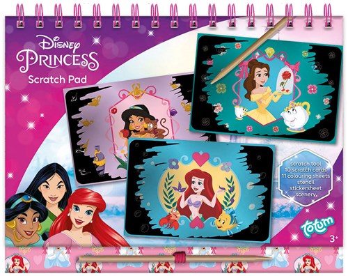 Totum Disney Princess Scratch Book 044340
