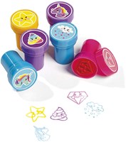 12 self-inking stamps Unicorn 071650-2
