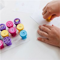 12 self-inking stamps Unicorn 071650-3