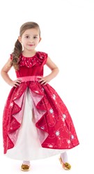 Little Adventures Ruby Princess dress costume for kids 5-7 years