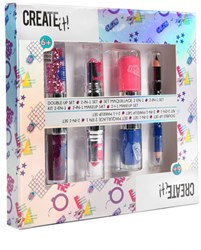 Create It! Make-upset Poptastic double-sided girls makeup set 4-piece