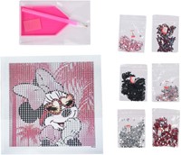 Minnie Mouse Diamond Painting Schilderij-3