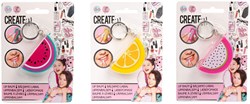 Canenco lip balm keychain tropical fruit for kids