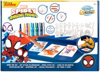 Canenco Spidey blow pens set deluxe - creative drawing kit for kids-2