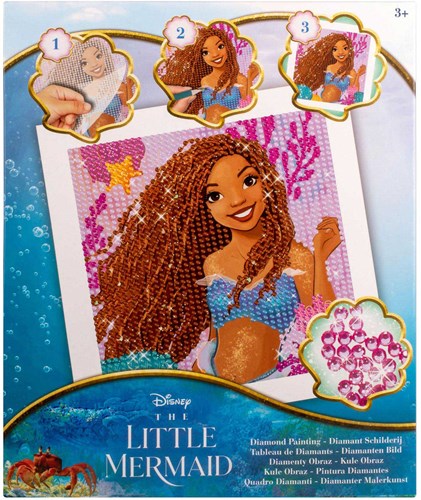 Canenco mosaic toy The Little Mermaid rhinestone creative set
