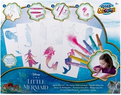 Canenco blow pens set The Little Mermaid creative toy