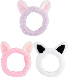 Create it! animal headband kids make-up accessory soft plush