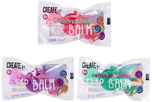 Create it! lip balm candy packaging vegan for kids