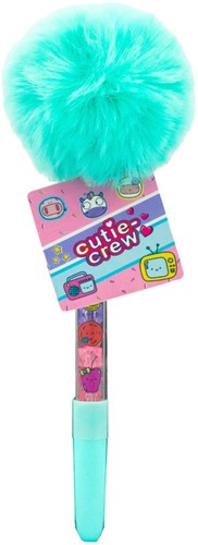 Twisk Cutie Crew pen crystal fluffy - colourful ballpoint pens display 12 pcs-2