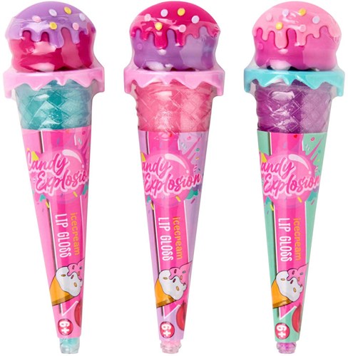 Canenco lip gloss toy Candy Explosion Ice Cream multi colors