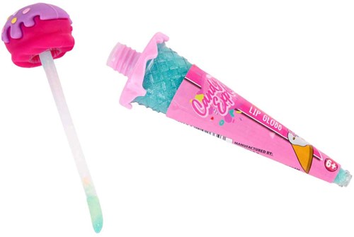 Canenco lip gloss toy Candy Explosion Ice Cream multi colors-3