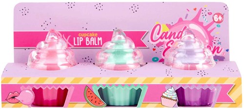Canenco lip balm toy Candy Explosion Cupcakes for kids
