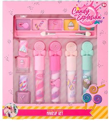 Canenco kids make-up set with candy theme and colourful make-up