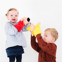 Bambolino Toys Bumba hand puppet plush - toddler toy - Bumba-3