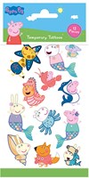 Totum Peppa Pig tattoos - temporary stick-on tattoos for kids