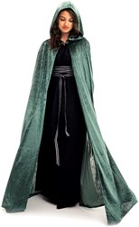 Little Adventures adult cape green - costume dress up cloak