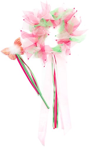 Little Adventures fairy set - Springtime Fairy Halo & Wand for kids
