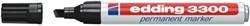 Edding 10 Edding 3300 permanent markers black