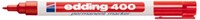 Edding 10 Edding 400 Permanent Markers Red