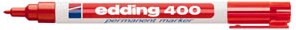 Edding 10 Edding 400 Permanent Markers Red
