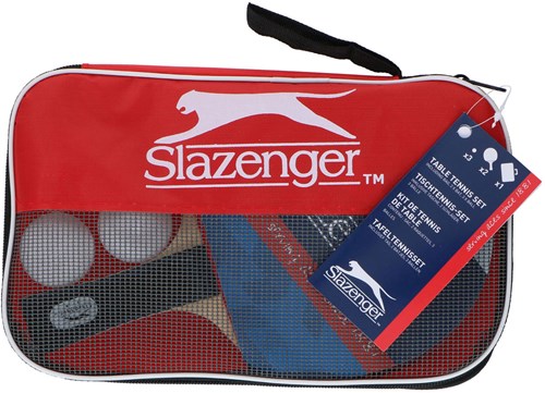 Table Tennis Set Slazenger 6-piece with Carry Bag and 3 Balls