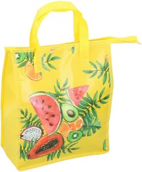Cool bag cooler Tropical 8 liters with summer print - keep cool