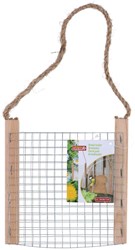 Bird feeder frame brown wooden feeding station for garden and balcony birds
