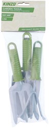 Garden tools set gardening ergonomic 3-piece lightweight