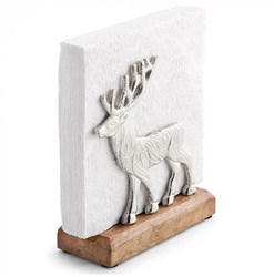 Ambiente napkin holder reindeer silver decorative table accessory