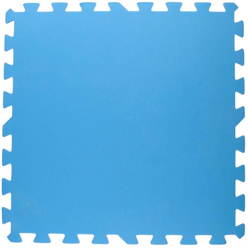 Edco pool mat set - pool protection 9 pieces blue-2