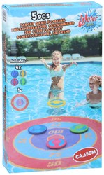 Floating target pool toy multicolor - water fun