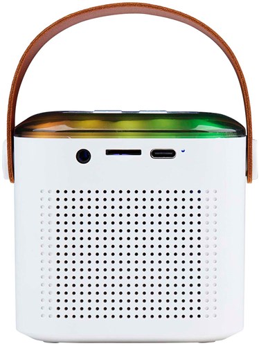 Edco karaoke set mini Bluetooth speaker with microphone and RGB light-3