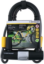 Edco Bike Lock U-lock with Cable and Holder - Strong Steel Lock for Maximum Security